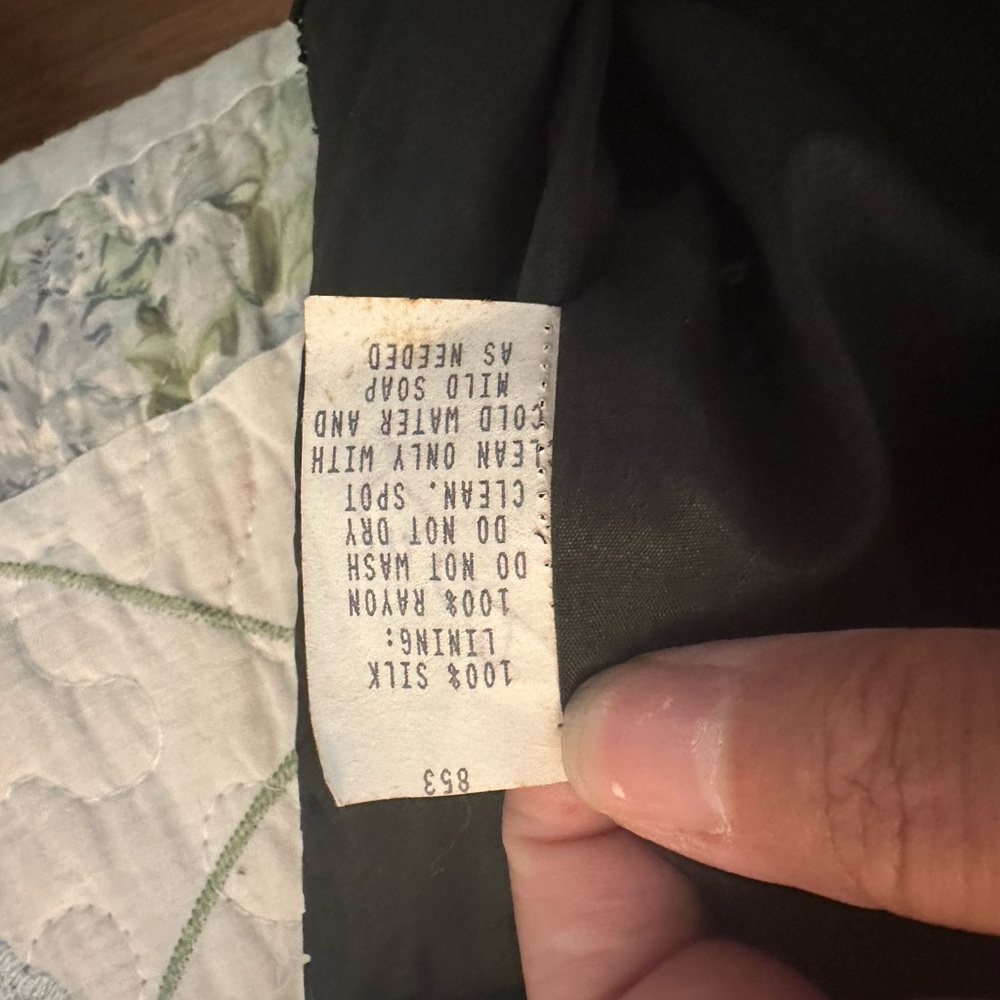 Vintage Elegant Black Beaded Women's Dress - Picture 12 of 14